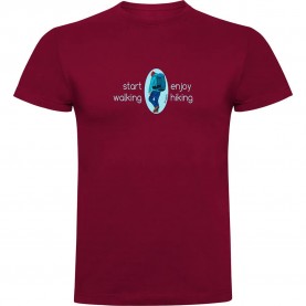 тениска,мъжки,тениски,kruskis,start,walking,short,sleeve,t,shirt,dark,red,(red)