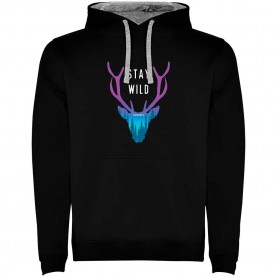 суичър,мъжки,пуловери,kruskis,stay,wild,hoodie,black,grey,(black)