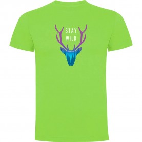 тениска,мъжки,тениски,kruskis,stay,wild,short,sleeve,t,shirt,light,green,(green)