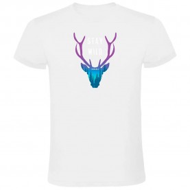 тениска,мъжки,тениски,kruskis,stay,wild,short,sleeve,t,shirt,white