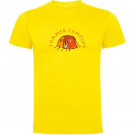 тениска,мъжки,тениски,kruskis,summer,camping,short,sleeve,t,shirt,yellow