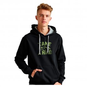 суичър,мъжки,пуловери,kruskis,take,a,hike,mountain,hoodie,black,grey,(black)