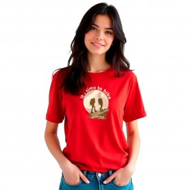тениска,дамски,тениски,kruskis,time,to,hike,short,sleeve,t,shirt,red,(red)