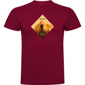 тениска,мъжки,тениски,kruskis,top,of,the,mountain,short,sleeve,t,shirt,dark,red,(red)
