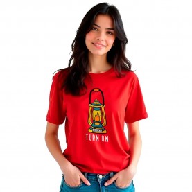 тениска,мъжки,тениски,дамски,тениски,kruskis,turn,on,short,sleeve,t,shirt,red,(red)