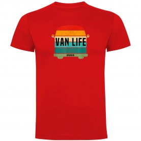 тениска,мъжки,тениски,kruskis,van,life,short,sleeve,t,shirt,red