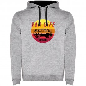 суичър,мъжки,пуловери,kruskis,van,life,sunset,hoodie,heather,grey,black,(grey)
