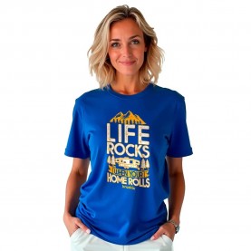 Футболна фланелка Kruskis Your Home Rolls short sleeve T-shirt - Blue (Royal Blue) футболна,фланелка,дамски,тениски,kruskis,your,home,rolls,short,sleeve,t,shirt,blue,(royal,blue)