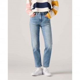 дънки,дамски,панталони,levi's®,724,straight,med,high,waist,jeans,blue