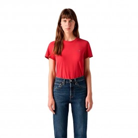 тениска,дамски,тениски,levi´s,®,perfect,short,sleeve,t,shirt,scarlet,smile,(red)