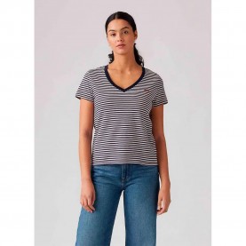 тениска,дамски,тениски,levi´s,®,perfect,short,sleeve,v,neck,t,shirt,indigo,stripe,navy,b,(blue)