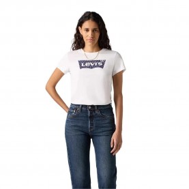 тениска,дамски,тениски,levi´s,®,the,perfect,short,sleeve,t,shirt,maya,fuzzy,dot,bw,fi,(white)