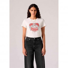 тениска,дамски,тениски,levi´s,®,the,perfect,short,sleeve,t,shirt,eagle,sugar,swizzle,(white)