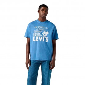 Тениска Levi´s ® Vintage Fit Graphic short sleeve T-shirt - Blue (Archival Poster Dutc) тениска,мъжки,тениски,levi´s,®,vintage,fit,graphic,short,sleeve,t,shirt,blue,(archival,poster,dutc)