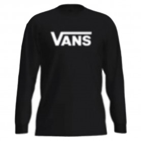 тениска,детски,тениски,vans,classic,long,sleeve,t,shirt,black,(black)