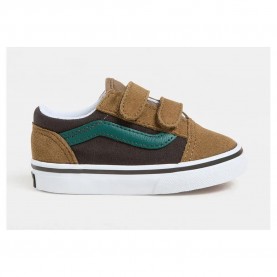 маратонки,детски,маратонки,vans,old,skool,v,toddler,trainers,brown,multi,(brown)