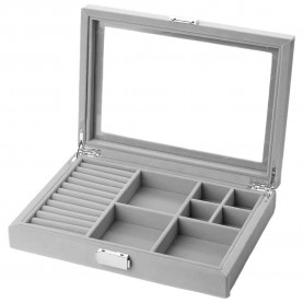 бижутерия,blanca,grey,dit0000251,jewellery,box,silver