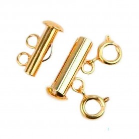 бижутерия,blanca,spacer,18,ct.,goldplated,stainless,steel,kxd0937,necklace,golden