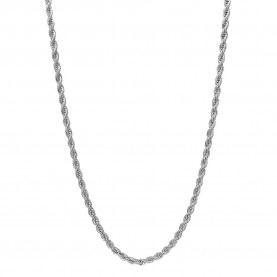 бижутерия,captena,rope,stainless,steel,du10038,necklace,silver