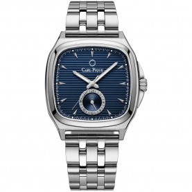 Часовник Carl pique Carré CP0007 watch - Silver часовник,часовници,carl,pique,carré,cp0007,watch,silver