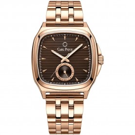 Часовник Carl pique Carré CP0046 watch - Golden часовник,часовници,carl,pique,carré,cp0046,watch,golden