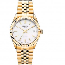 Часовник Dissing Date 36 D1671 woman watch - Golden часовник,часовници,dissing,date,36,d1671,woman,watch,golden