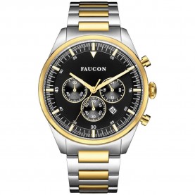 часовник,часовници,faucon,chrono,f10011,watch,golden