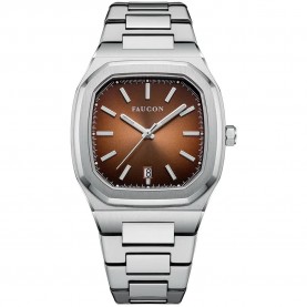Часовник Faucon Octagon F10059 watch - Brown часовник,часовници,faucon,octagon,f10059,watch,brown