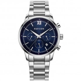 часовник,часовници,faucon,roman,f10019,watch,blue