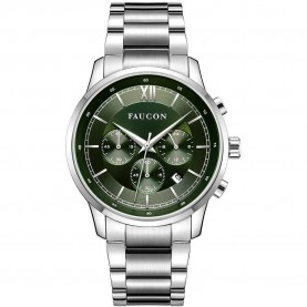 часовник,часовници,faucon,roman,f10020,watch,silver