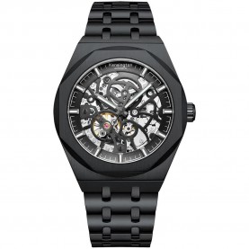 часовник,часовници,kensington,skeleton,k0066,watch,silver