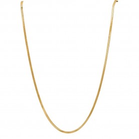 бижутерия,tom,morris,flat,18,ct.,goldplated,stainless,steel,tm00033,necklace,golden