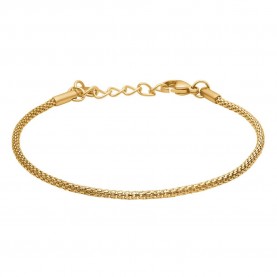 бижутерия,tom,morris,mini,box,18,ct.,goldplated,stainless,steel,tm00027,bracelet,golden