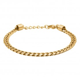 Tom morris Panzer 18 ct. Goldplated Stainless Steel TM00003 bracelet - Golden бижутерия,tom,morris,panzer,18,ct.,goldplated,stainless,steel,tm00003,bracelet,golden