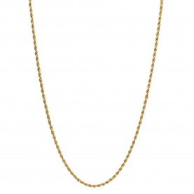 Tom morris Rope 18 ct. Goldplated Stainless Steel TM00029 necklace - Golden бижутерия,tom,morris,rope,18,ct.,goldplated,stainless,steel,tm00029,necklace,golden