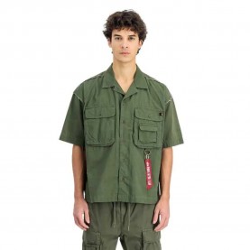 мъжки,якета,alpha,industries,aloha,safari,overshirt,dark,olive,(green)