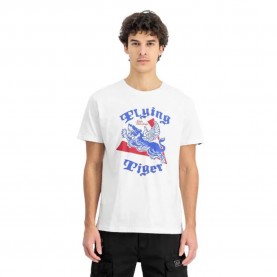 тениска,мъжки,тениски,alpha,industries,fylingigers,ink,short,sleeve,t,shirt,white