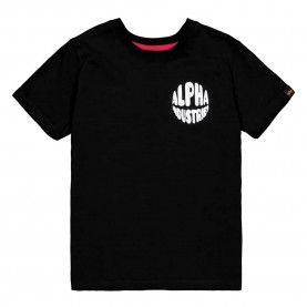 тениска,детски,тениски,alpha,industries,logo,bp,short,sleeve,t,shirt,black