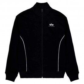 блуза,мъжки,пуловери,alpha,industries,track,sl,full,zip,sweatshirt,black