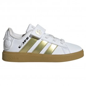 маратонки,детски,маратонки,adidas,x,star,wars,grand,court,2.0,trainers,white,(cloud,white,gold,met,preloved,bronze)