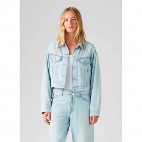 яке,дамски,якета,и,палта,levi's®,shrunken,90s,denim,jacket,blue