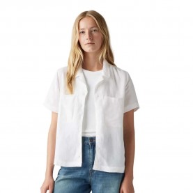 риза,с,къс,ръкав,дамски,блузи,дамски,ризи,levi's®,sonny,camp,short,sleeve,shirt,white