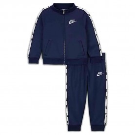 Nike Full Zip With Logo Tap long sleeve set - Blue (Midnight Navy) детски,екипи,nike,full,zip,with,logo,tap,long,sleeve,set,blue,(midnight,navy)