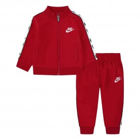 Nike Full Zip With Logo Tap long sleeve set - Red (University Red) детски,екипи,nike,full,zip,with,logo,tap,long,sleeve,set,red,(university,red)