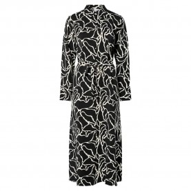 рокля,дамски,поли,и,рокли,yas,kaya,long,sleeve,long,dress,black,orgina,(black)