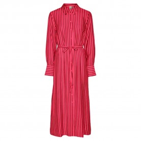 рокля,дамски,поли,и,рокли,yas,kaya,long,sleeve,long,dress,rethink,pink,tibetan,red,(red)