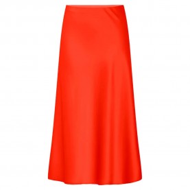 пола,дамски,поли,и,рокли,yas,pella,midi,skirt,cherry,tomato,(orange)