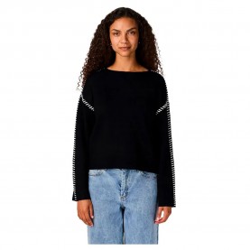 блуза,дамски,пуловери,дамски,плетени,дрехи,yas,stitcha,sweater,black