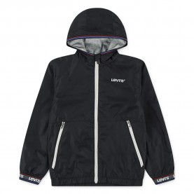 Яке Levi´s ® Logo Tape Detailed Wind jacket - Black (Black) яке,мъжки,якета,дамски,якета,и,палта,levi´s,®,logo,tape,detailed,wind,jacket,black,(black)