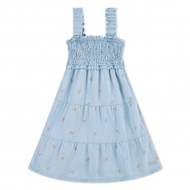 рокля,дамски,поли,и,рокли,levi´s,®,smocked,dress,blue,(multicolor,1)